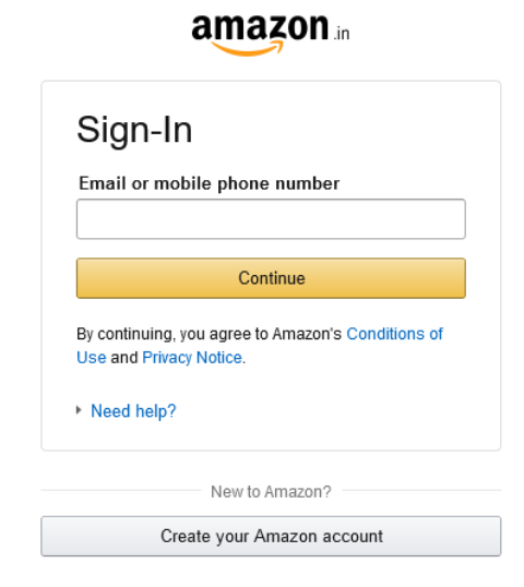 amazon par accout kaise banaye sign in