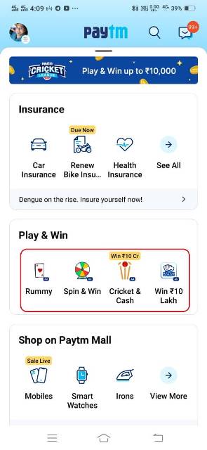 paytm se paise kaise kamaye play games and win