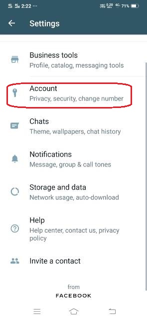 whatsapp par lock kaise lagaye setting account seting