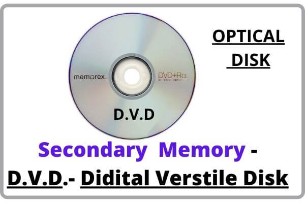 secondary memory in hindi dvd