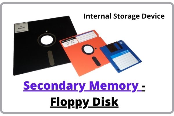 secondary memory in hindi floppy