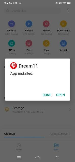dream 11 app kaise download kare open