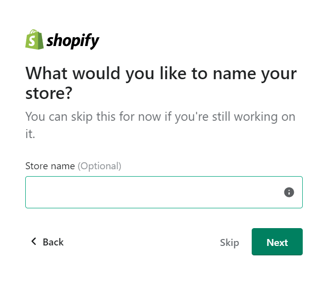 Shopify पर अकाउंट कैसे बनाये